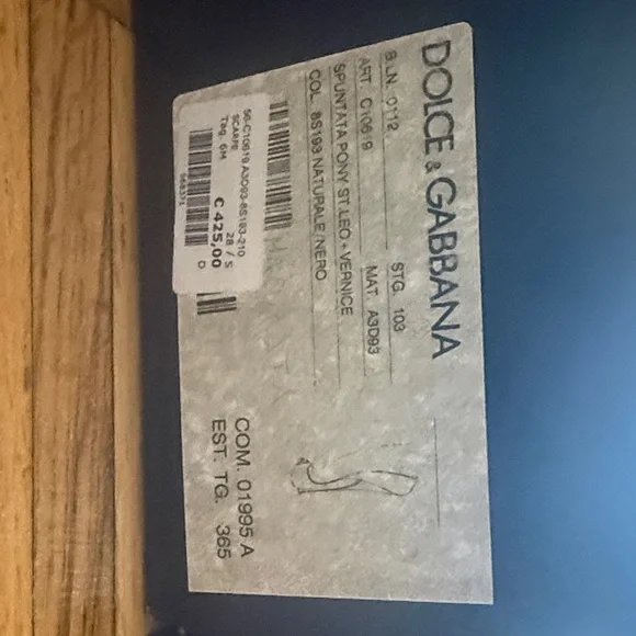 Dolce & Gabbana Leopard pony hair peep toe stiletto pumps size 36 fits US sz 6.5 - Picture 6 of 16